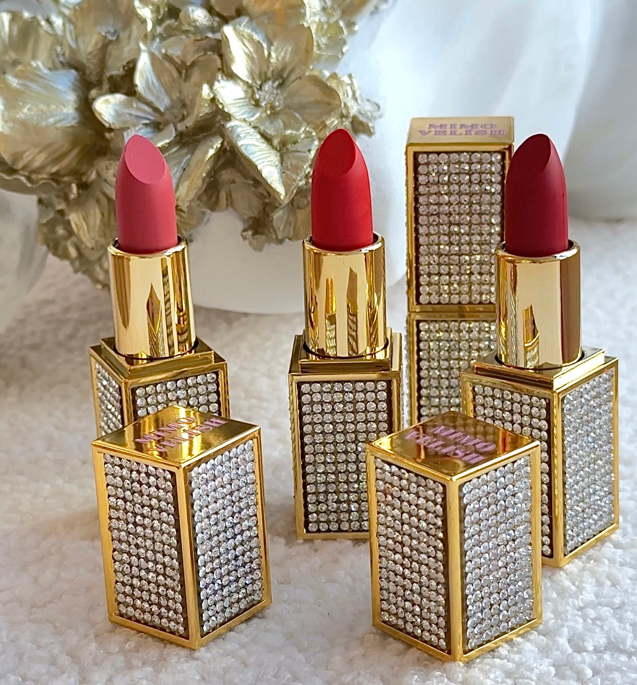 mimo velish red lipstick collection