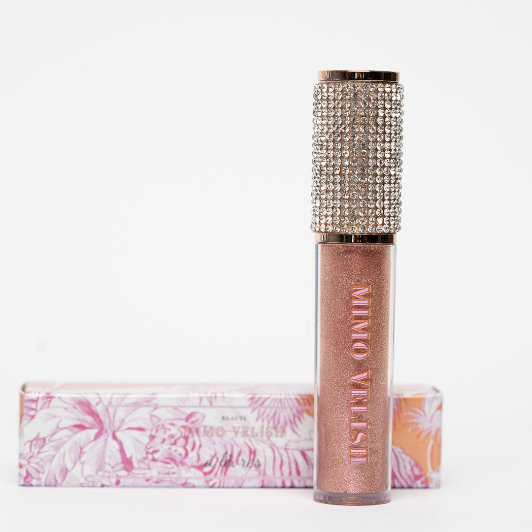 MIMO VELISH Lip Gloss so sparkly and so juicy he will want to steal that kiss